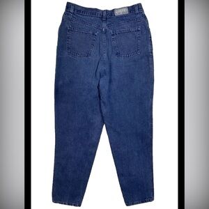 Vintage Gitano Womens 16 Long 31x30 Y2K Dark Blue Denim High Rise Mom Jeans